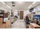 Spacious garage with ample storage space and organization at 916 W Loughlin Dr, Chandler, AZ 85225