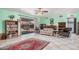 Bright living room featuring tile flooring, a sliding door, and neutral decor at 916 W Loughlin Dr, Chandler, AZ 85225