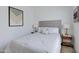 Stylish bedroom featuring a luxurious bed, warm lighting, and elegant decor at 1221 E Jahns Dr, Casa Grande, AZ 85122