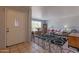Inviting living room with neutral walls and a large front window for natural light and elegant decor at 2033 E Hillery Dr, Phoenix, AZ 85022