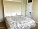 Bedroom with murphy bed pulled down at 20704 N 90Th Pl # 1015, Scottsdale, AZ 85255
