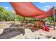 Community playground with shade and play structures at 20704 N 90Th Pl # 1015, Scottsdale, AZ 85255