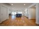 Open kitchen with a large island, modern appliances, and a seamless transition to the dining area at 228 E Del Rio Dr, Tempe, AZ 85282
