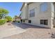 Spacious backyard featuring decorative rock and low-maintenance landscaping; ideal for outdoor living and entertaining at 2629 E Verbena Dr, Phoenix, AZ 85048