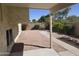 Well-maintained backyard with mature trees and desert landscaping at 2629 E Verbena Dr, Phoenix, AZ 85048