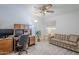 Home office providing a functional workspace with desk, seating, and natural light at 2629 E Verbena Dr, Phoenix, AZ 85048