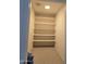 Walk-in pantry with plenty of shelves for organized storage at 2629 E Verbena Dr, Phoenix, AZ 85048