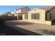 Large backyard featuring a paver patio and block wall at 29462 N 126Th Ln, Peoria, AZ 85383