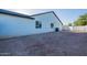 Unfinished backyard space offers endless possibilities for customization and personalization at 3834 E Clarendon Ave, Phoenix, AZ 85018