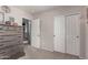 Neutral bedroom with closet and an open doorway at 4117 E Baylor Ln, Gilbert, AZ 85296