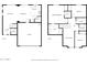 Detailed floor plan showcasing layout with kitchen, living room, bedrooms, baths, garage and other rooms at 4117 E Baylor Ln, Gilbert, AZ 85296