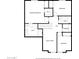 Second floor plan featuring bedrooms, bathrooms, walk in closet, hall, laundry and Gathering room at 4117 E Baylor Ln, Gilbert, AZ 85296