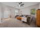 Cozy living room with neutral paint, carpet, plenty of natural light, and an open layout at 4466 S Brice --, Mesa, AZ 85212