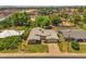 Aerial view of a residential property with lush greenery and mature trees in an urban area at 504 N Emerson --, Mesa, AZ 85201