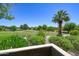 Serene golf course view with lush greenery and palm trees at 5122 E Shea Blvd # 1043, Scottsdale, AZ 85254