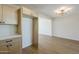 Bright kitchen showcases sleek cabinets, countertops, and an inviting open layout with modern light fixture at 6601 N 46Th Ln, Glendale, AZ 85301
