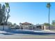 View of the gated entrance to the Terra Palmas Community at 943 E Kortsen Rd # 2, Casa Grande, AZ 85122