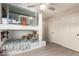 Unique bunk beds with a basketball hoop in the upper bunk, perfect for play and restful sleep at 1217 W Fever Tree Ave, San Tan Valley, AZ 85140