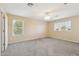 Bright and spacious bedroom with a ceiling fan at 12748 N 57Th Dr, Glendale, AZ 85304