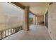 Spacious covered balcony with neutral tones, sturdy railings, and ample room for outdoor seating at 14910 N Kings Way # 206, Fountain Hills, AZ 85268