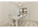 Bright dining area featuring sleek furniture, modern lighting, and clean design for comfortable living at 14910 N Kings Way # 206, Fountain Hills, AZ 85268