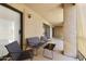 Spacious outdoor balcony featuring cozy seating and offering serene views at 14910 N Kings Way # 206, Fountain Hills, AZ 85268