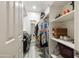 Walk-in closet with ample storage, including shelves and hanging space for clothes and accessories at 14910 N Kings Way # 206, Fountain Hills, AZ 85268