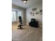 Exercise room with natural light, exercise bike, and storage at 18132 E Vencino St, Gilbert, AZ 85298
