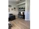 Office with built in shelves, comfortable desk, and great space to get work done at 18132 E Vencino St, Gilbert, AZ 85298