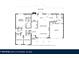 Detailed floor plan layout of the home's living spaces at 1831 W Seldon Ln, Phoenix, AZ 85021
