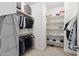 Well organized walk-in closet with built-in shelves and hanging racks for all your storage needs at 2741 S Gordon --, Mesa, AZ 85209
