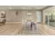 Inviting dining room featuring modern decor and ample natural light at 3302 N 40Th Dr, Phoenix, AZ 85019