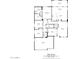 Detailed floor plan showcasing the layout with primary bedroom, kitchen, living room, sunroom and garage at 34970 N Spur Cir, San Tan Valley, AZ 85144