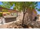 Enjoy the backyard with a covered hot tub, seamlessly blending relaxation and outdoor living at 3823 E Kroll Dr, Gilbert, AZ 85234