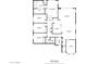 Detailed floor plan showcasing the layout of a 2004 sq ft home with spacious rooms and dimensions at 3823 E Kroll Dr, Gilbert, AZ 85234