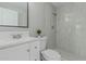 Updated bathroom features a marble shower and vanity at 4441 N 27Th Dr, Phoenix, AZ 85017