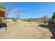 Large backyard with potential for gardening and outdoor entertaining at 6128 W Columbine Dr, Glendale, AZ 85304