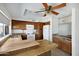 Well-maintained kitchen with ample counter space and a practical layout for cooking at 6128 W Columbine Dr, Glendale, AZ 85304