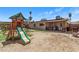 Backyard featuring playset, grill, back patio, with an area for outdoor entertaining at 6814 W Berkeley Rd, Phoenix, AZ 85035