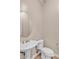 Modern bathroom showcasing a sleek sink and toilet at 6886 W Mazatzal Dr, Peoria, AZ 85383