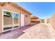 Large backyard features an extended covered patio and is perfect for entertaining guests at 1018 S Toltec --, Mesa, AZ 85204