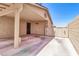 Spacious carport featuring sturdy columns, gated access, and ample parking space at 1018 S Toltec --, Mesa, AZ 85204