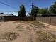 Large backyard with block fencing, offering privacy and space for recreation at 1039 E Broadway Rd, Mesa, AZ 85204