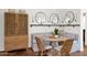 Dining room featuring custom hutch and modern decorative elements at 1462 E Sweet Citrus Dr, Queen Creek, AZ 85140