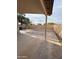 A private, fenced backyard with concrete patio offers outdoor relaxation at 1546 W Vaughn Ave, Gilbert, AZ 85233