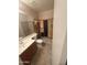 Bathroom with vanity, toilet and shower under construction at 1546 W Vaughn Ave, Gilbert, AZ 85233
