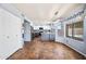 Open floor plan between dining room and kitchen with tile floors and lots of light at 1638 N Avoca --, Mesa, AZ 85207