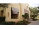 Commercial building featuring The Blue Daisy salon and a barbershop with a classic barber pole at 20644 W Mariposa St, Buckeye, AZ 85396