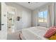 Cozy bedroom with ample closet space, neutral colors, and a comfy bed at 21391 W Mariposa St, Buckeye, AZ 85396