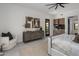 Cozy main bedroom featuring a breakfast bar, ample lighting, and sleek finishes at 24863 N 103Rd Way, Scottsdale, AZ 85255
